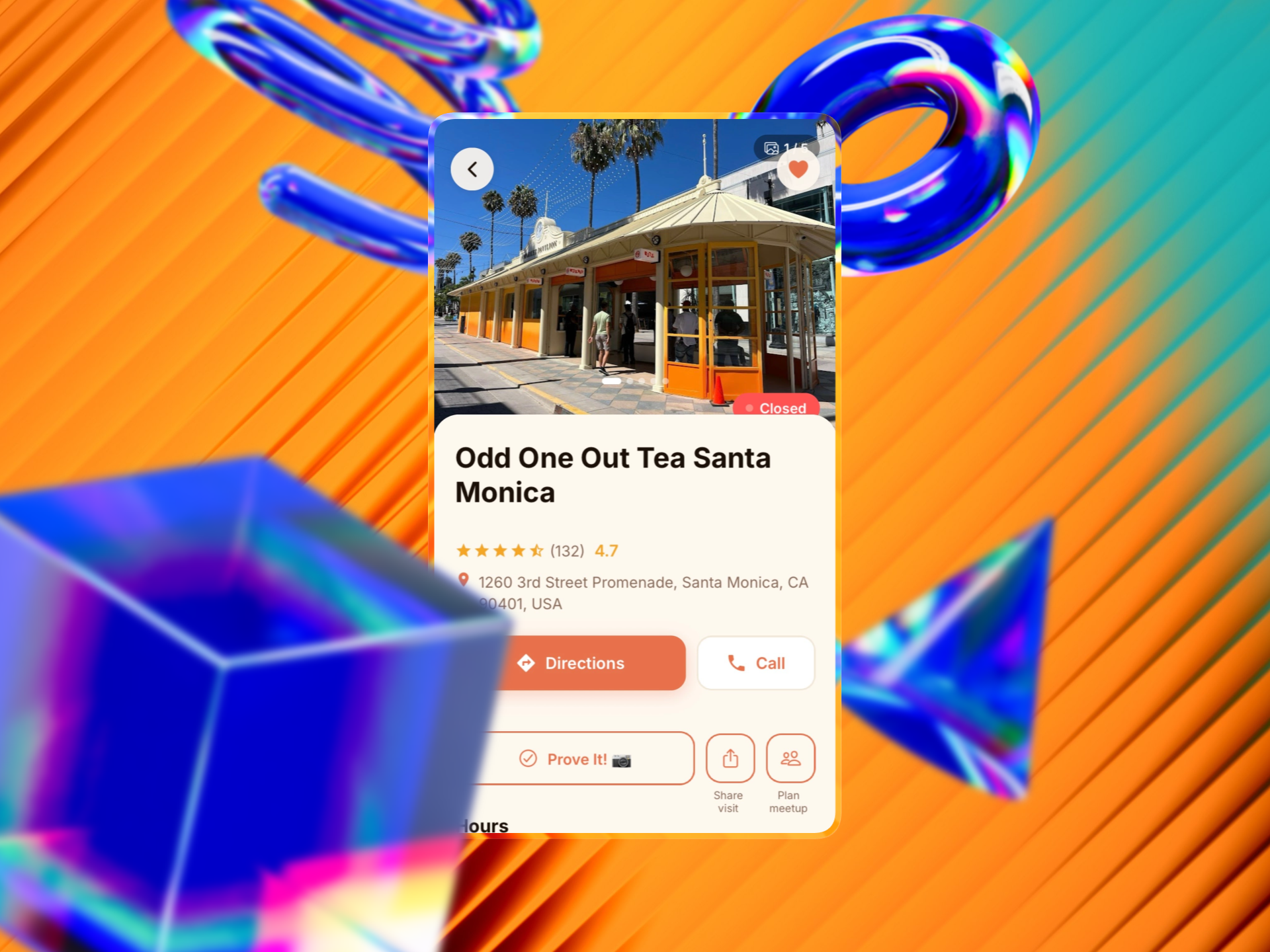 Snapping a photo at a boba shop with Boba Finder